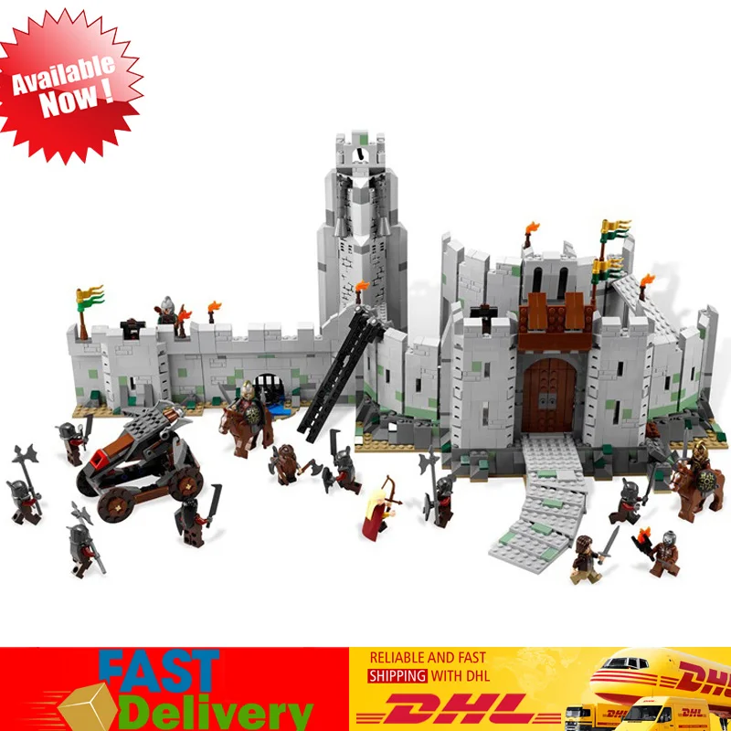 

Lepin 16013 1368Pcs The Battle of Helm' Deep The Lord of The Rings Model Building Blocks Bricks Toys Compatible LegoINGlys 9474
