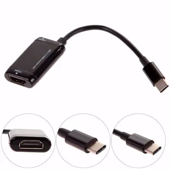 

Wholesale USB C to HDMI Adapter 4K 60Hz Type C 3.1 Male to HDMI Female Cable Adapter Converter for New MacBook 2018 New