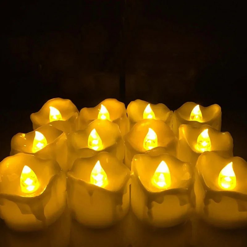 2016 Оптовая Обету Свечи СВЕТОДИОДНЫЕ Tealight С Таймером Для Фестиваля Партия