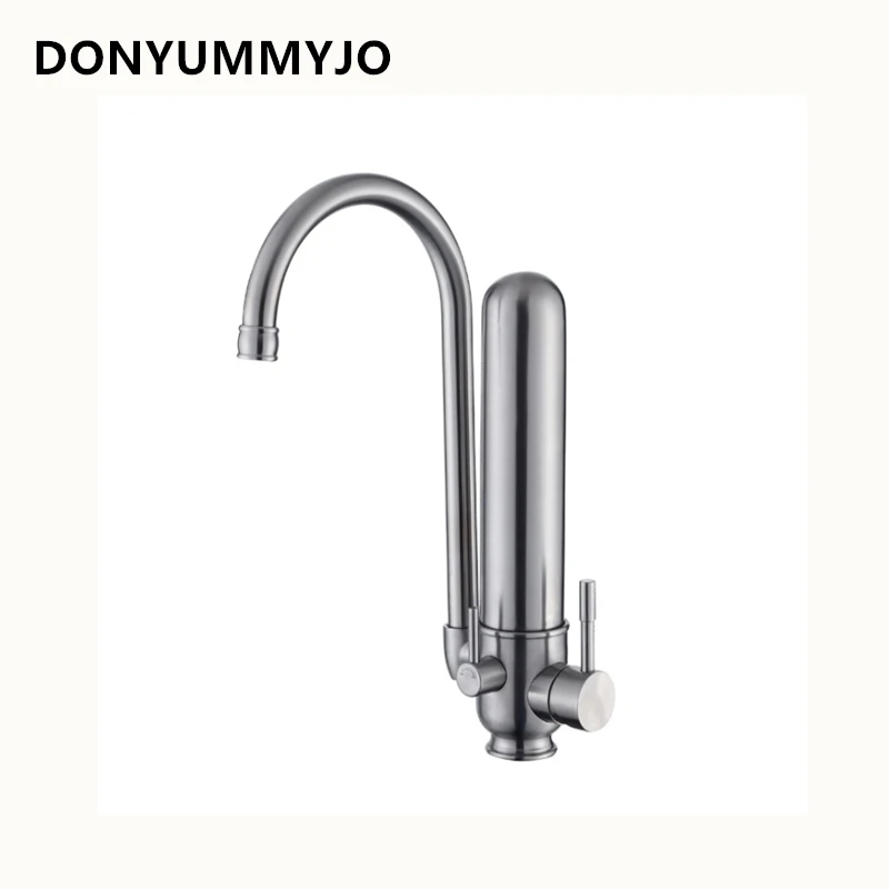 Hot Sale 304 Stainless Steel Kitchen Faucet Double Use Health Net
