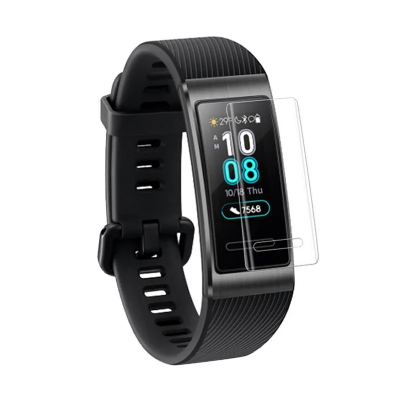

HIPERDEAL Smart Accessories 2PCS Soft TPU Explosion-proof Full Screen Protector Film For Huawei Band 3/3 Pro Smart Watch May17