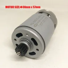 3601J920G0 GOOD 10.8V 15 teeth RS-550VC-8518 GEAR motor for BOSCH GSR10.8V-LI electric drill Screwdriver maintenance spare parts 3601J920G0 GOOD 10.8V 15 teeth RS-550VC-8518 GEAR motor for BOSCH GSR10.8V-LI electric drill Screwdriver maintenance spare parts
