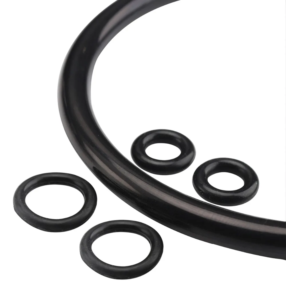 3pcs /lot Food Grade Cornelius Keg Seal O-Ring Home Brew Beer Keg lid Replacement O Ring Black Rubber O rings Gasket silicone o ring set