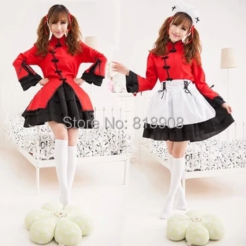 

2015 new arrival Chinese style porcelain doll lolita costume COS Halloween cosplay for women