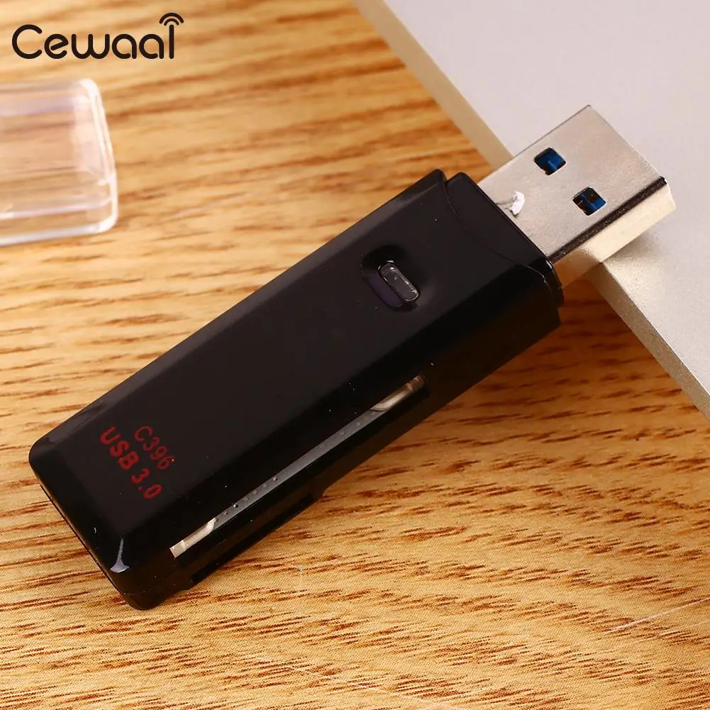 Высокое качество USB адаптер USB 3,0 конвертер ноутбук Card Reader SD/TF портативный