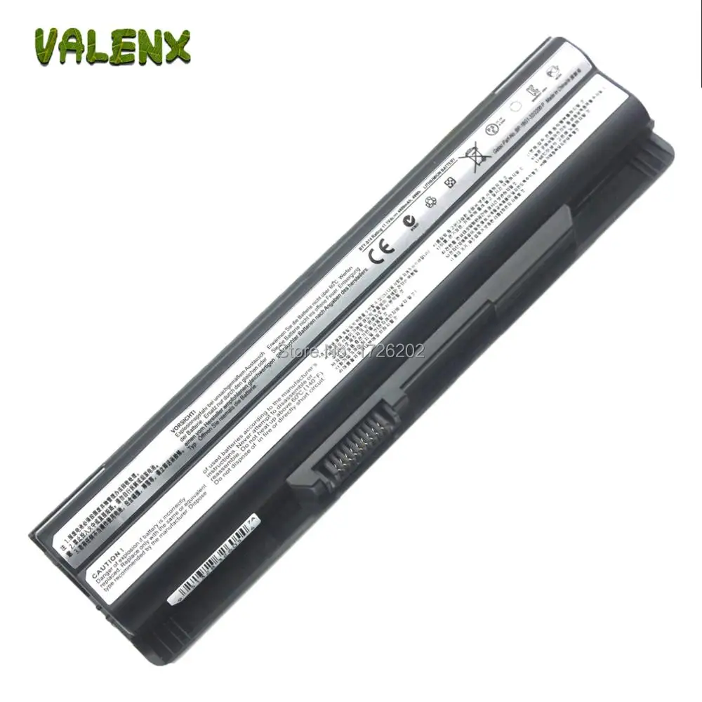 

Laptop Battery For MSI CR41 CR61 CX41 CR70 CX70 GE60 GE70 MS-16G1 MS-16G4 For Medion Akoya E6313 P6512 E1311 MD97164 MD97295