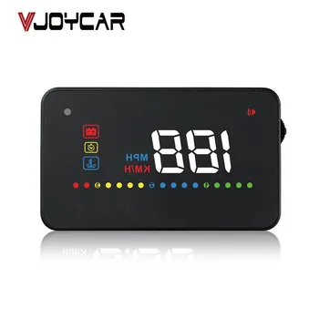 

VJOYCAR A200 Car OBD Hud Heads Up Display Auto OBD2 OBDII EUOBD Overspeed Warning System Projector Windscreen Voltage