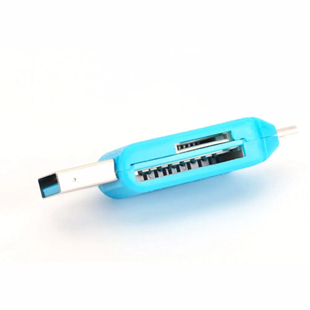 SR 2 в 1 USB OTG кардридер Универсальный Micro USB память OTG TF/SD кардридер телефон удлинитель-переходник Micro USB OTG адаптер