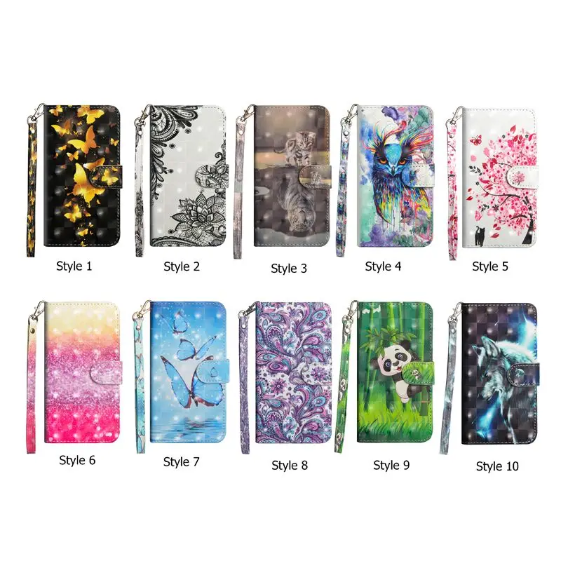 Butterfly Leather Flip Case For Motorola Moto C Plus E4 E5 G5s G6 G7 Plus Z3 E5 G7 Play GO G7 Power G5 X4 Wallet Cover Bag