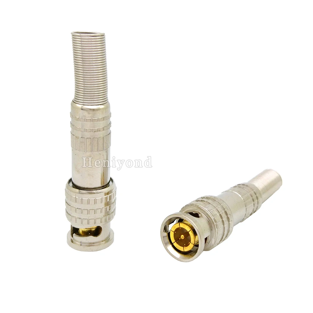 5PCS Soldering BNC Male Connector Plug to RG59 Coaxial Cable Coupler