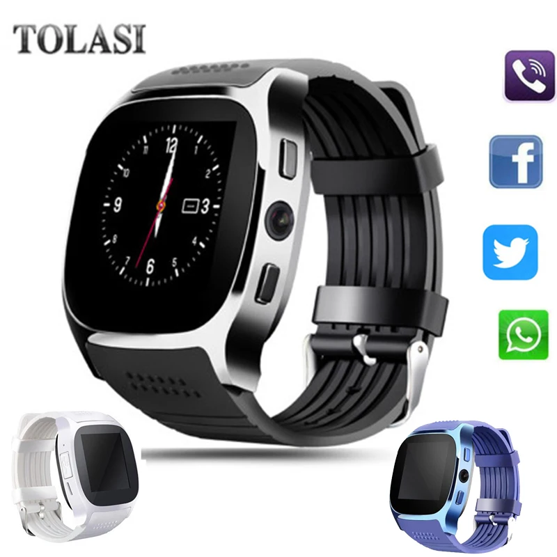 Смарт часы с Bluetooth умные Y1 PK U8 M28 T8 A9 для IPhone 4/5S/6 samsung S7 xiaomi Android/Ios Телефон huawei