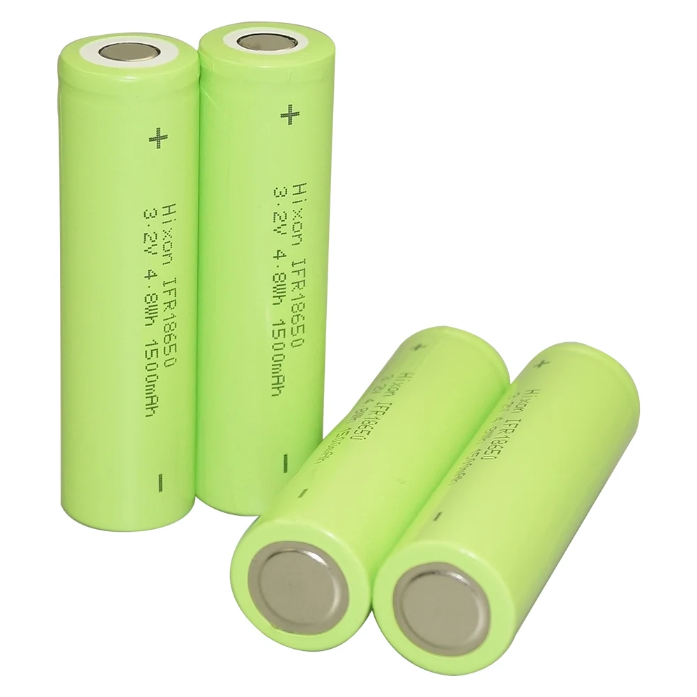 Skup 4 szt. IFR18650 LiFePO4 3.2V 1500mAh akumulator z UN und certyfikacja ul
