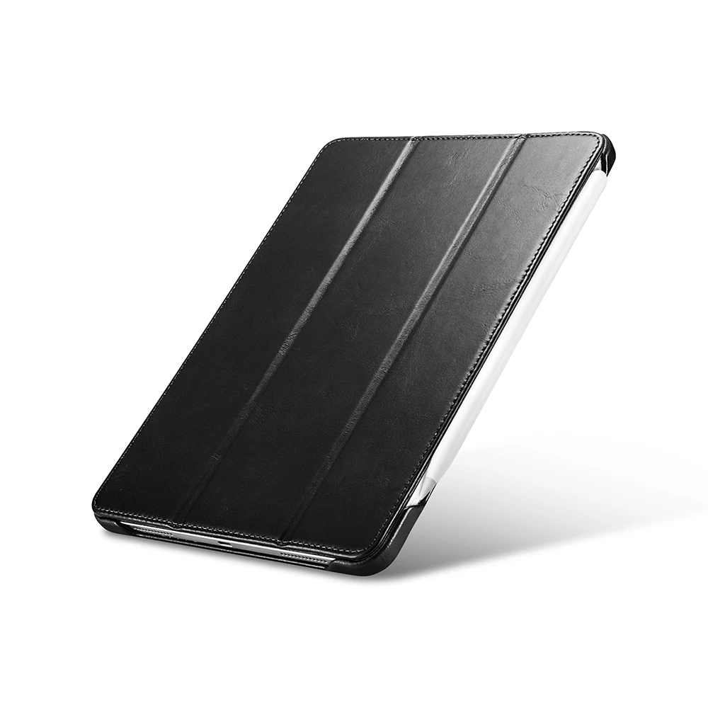 

Smart Magnetic Case For iPad Pro 11 2018 Release Ultra Slim Shockproof Genuine Leather Stand Cover For iPad Pro 11 Case