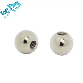 

High Quality Brand New! 16pcs/Set 10mm M4 Threaded Steel Ball Rod Ends 3D Printer Magnetic Joints Free Shipping !