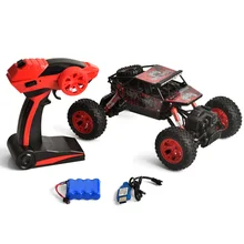 1:18 RC автомобиль 4WD 2,4 ГГц скалолазание автомобиль 4x4 двойные двигатели Bigfoot автомобиль дистанционного Управление модель внедорожника игрушка