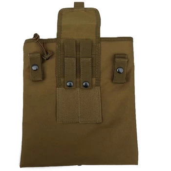 

Vest Accessories Storage Bag Folding Waterproof Dump Pouch Sundries Magazine Edc Bag Outdoor Vest Accessories-Camouflage #8