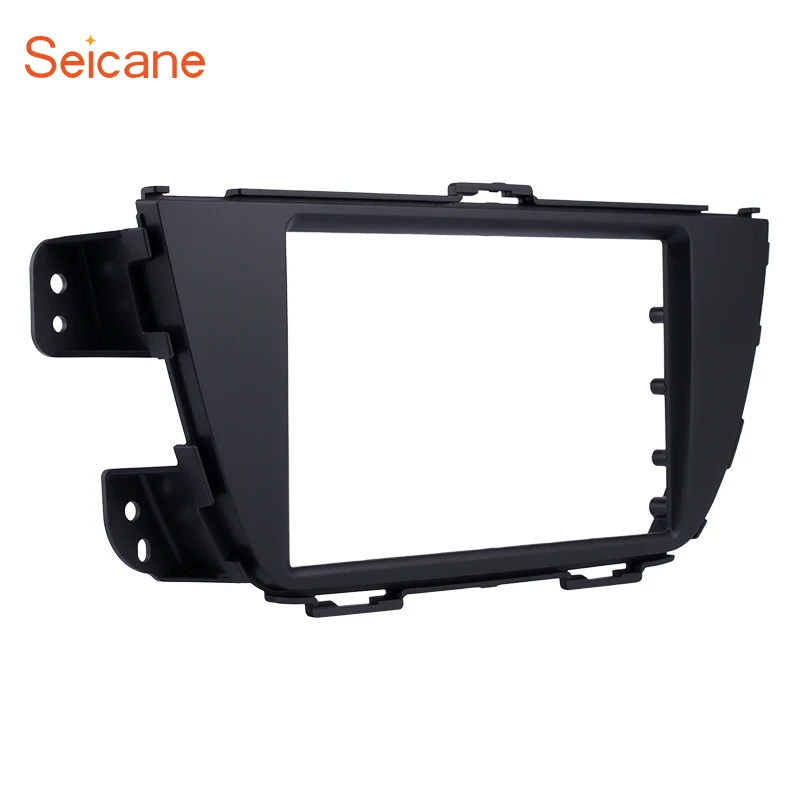 

Seicane OEM Dash UV Black 2Din Car Radio Fascia Panel for 2004 2005 2006 2007 2008 2009 SUZUKI ALTO K10 Stereo Frame Trim Kit