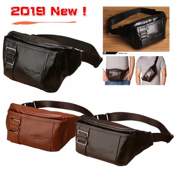

Genuine Leather Phone Cover Cases zipper Belt Waist Pouch bag for Samsung Galaxy S8 S9 S10 Lite Plus Note 8 9 J7 A7 Phone Case