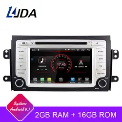 LJDA Android 9,1 dvd-плеер автомобиля для Suzuki SX4 2006-2013 Автомобильный мультимедийный плеер стерео gps навигации ips аудио 2 Din автомагнитолы