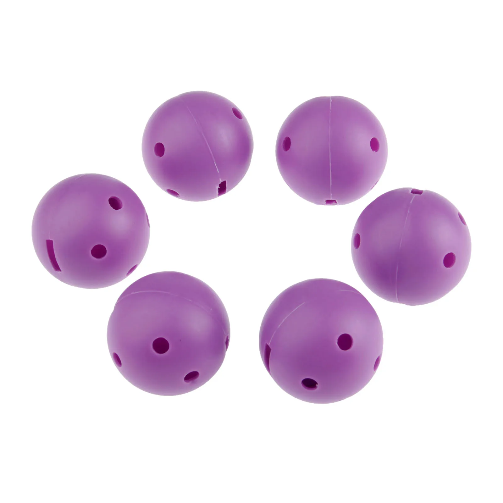 Buy SURIEEN 10Pcs 44mm Plastic Golf Balls Blow Moulding Airflow Hollow w