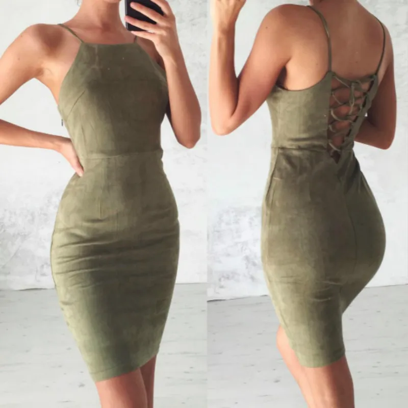 

Sexy Club Sexy Bare Dresses 2019 Vintage Summer Red Strap Dress Sexy Bodycon bandage mini Dress Sleeveless Velvet Slip Dresses