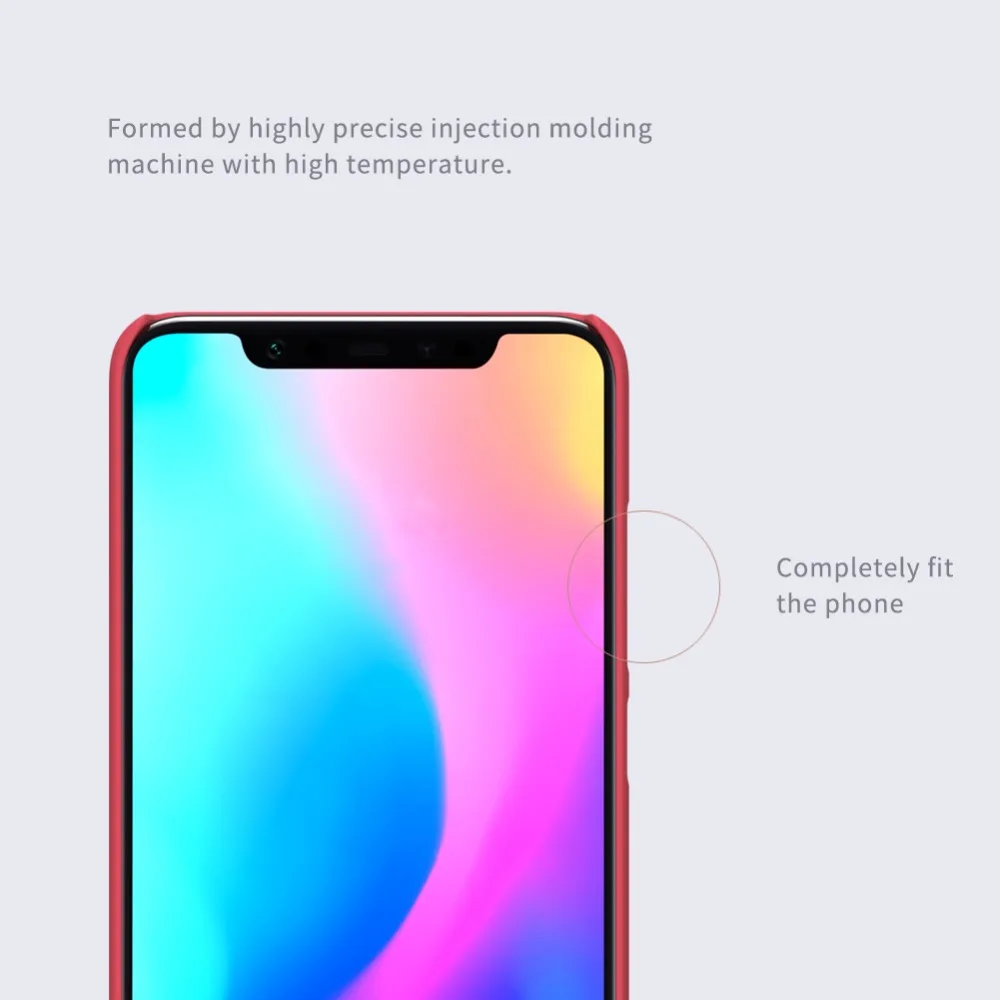 NILLKIN Xiaomi Mi 8 чехол матовый защитный чехол для телефона для Xiaomi Mi 8 Жесткий ПК задняя крышка с Xiaomi Mi 8 Розничная упаковка