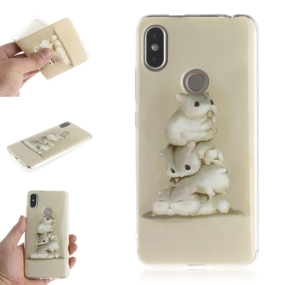 Nutbro Luxury Panda Cat Case For Funda Xiaomi Redmi S2 Y2 Mi A2 Lite 5.84 6A Pro Note 5 Cover Euti |