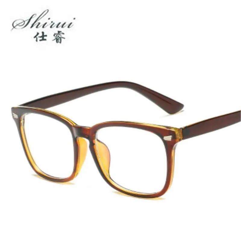 

Sexy Purple Spectacle Frame Square Glasses Frame Clear Lens Myopia Nerd Black Sunglasses Fake Designer Eyeglasses Frames Women