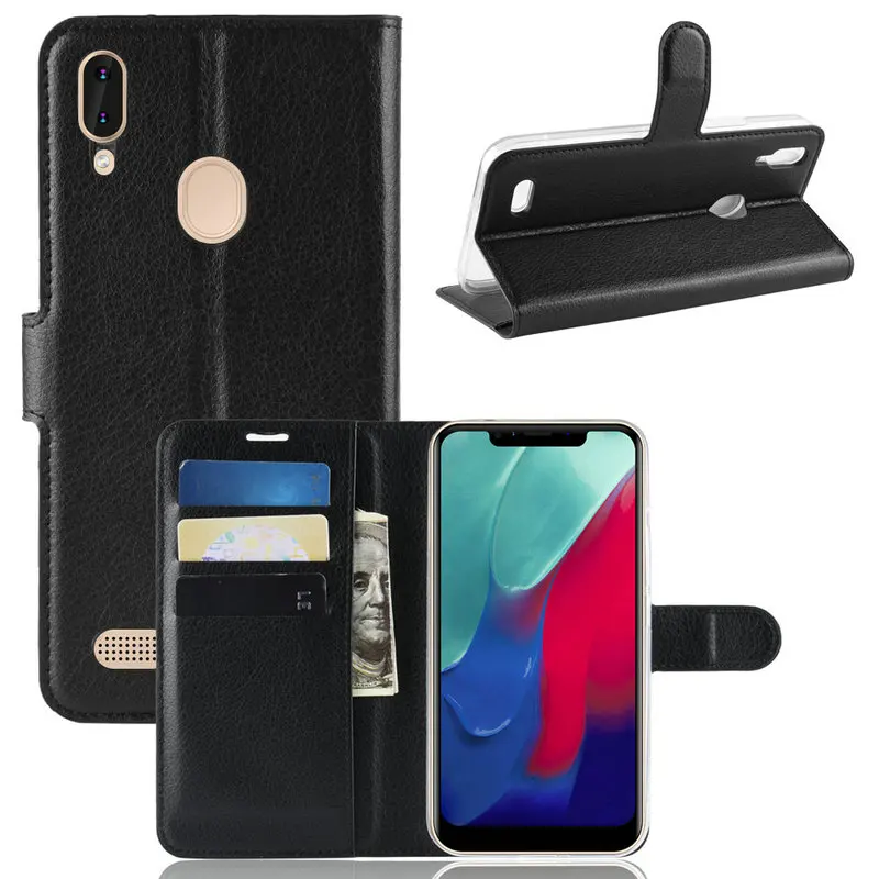 Для LEAGOO M11 роскошный Флип кожаный чехол для S9 телефона кошелек с