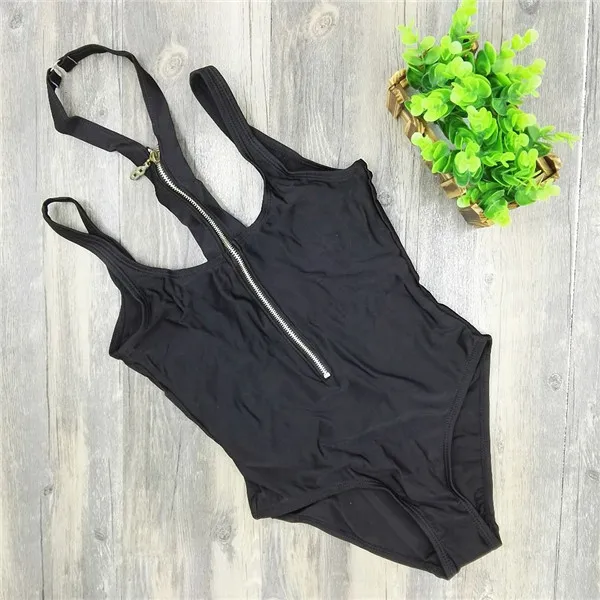 black one piece swimsuit603