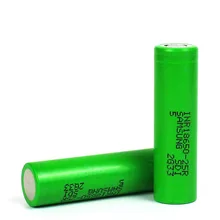 Dinto 4 шт./лот для samsung 25R литий-ионная аккумуляторная батарея 2500mAh 3,7 V батареи разряда 20A для электронных сигарет