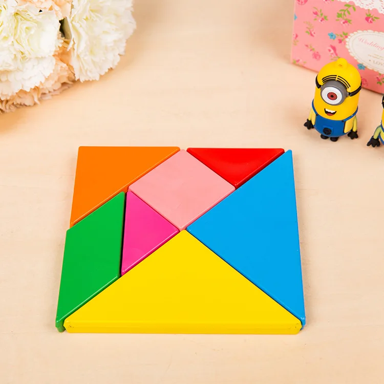 7 цветов нетоксичный воск может съедобные карандаши для рисования детские развивающие игрушки креативная танграмма ранняя обучающая головоломка художественные принадлежности