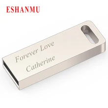 Eshanmu высокое качество может изготовить на заказ Ваше имя и логотип 128 Мб 2 ГБ 4 ГБ 8 ГБ 16 ГБ 32 ГБ usb флеш-накопитель Флешка с логотипом