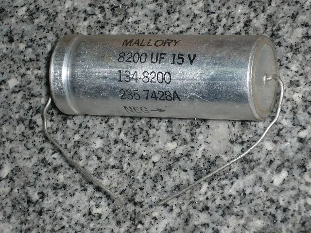 

[SA]Fever top ceramic head axial filament 8200UF15V MALLORY U.S.do filtering Need--10pcs/lot