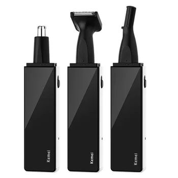 

3in1 rechargeable nose trimmer beard trimer for men eyebrow nose hair trimmer nose and ears shaver hair removal shaver cutting