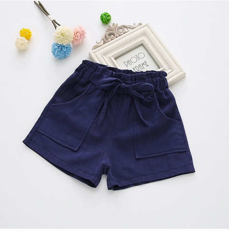 Шорты для девочек; летние детские шорты для детей; популярные штаны с героями мультфильмов; брюки с тремя точками; пляжные шорты ярких цветов