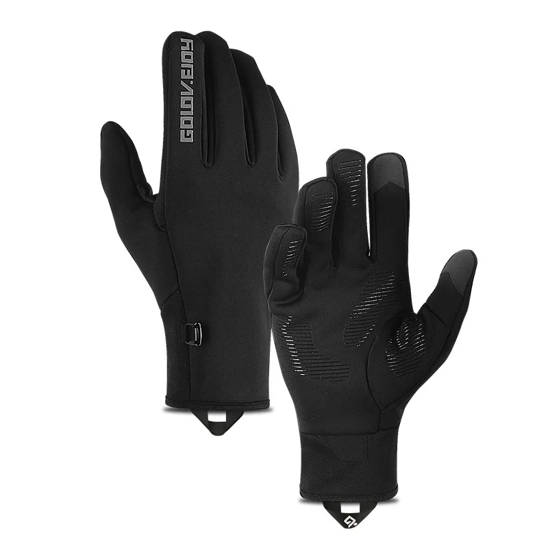 

Waterproof Winter Bicycle Bike Cycling Gloves Men Women Windstopper Simulated Leather Soft Warm Outdoor Sports Hiking Gloves