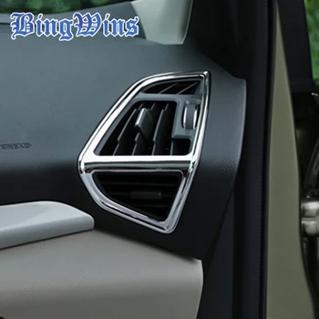 

Car styling garnish cover detector ABS inner front bottom Air conditioning Outlet Vent 2pcs cover trim For Ford Kuga 2013-2015