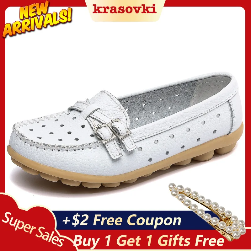 

Krasovki Single Shoes Women Summer Hollow Breathable Recreational Causal Slip on Dropshipping Large Size Fashion Women Shoes
