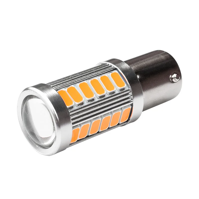 1 шт. 1156 P21W BA15S 33 SMD 5630 5730 LED Автомобильный резервный свет моторная Тормозная лампа