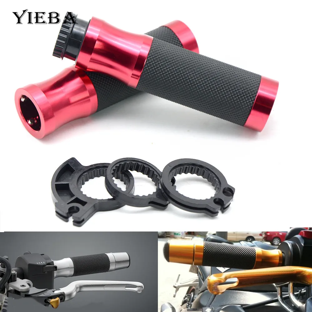 7/ 8 &quot22 мм мотоциклетные ручки CNC &amp резиновый Универсальный гель для SUZUKI GSF1200 GSF1250