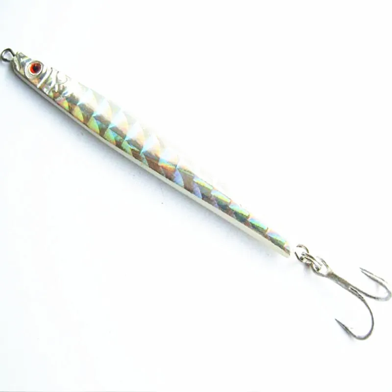 

Ufishing Metal Jigging Fishing Lure 40g 11.5cm Lead Fish Bait 1 Pcs/Lot Jig with laser Quality Ice Fishing Bait