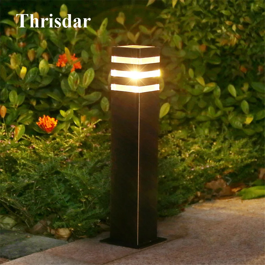 

Thrisdar 40CM 60CM Outdoor Stand Column Lawn Light Villa Garden Park Lawn Light Waterproof Courtyard Pathway Pillar Lawn Lamp