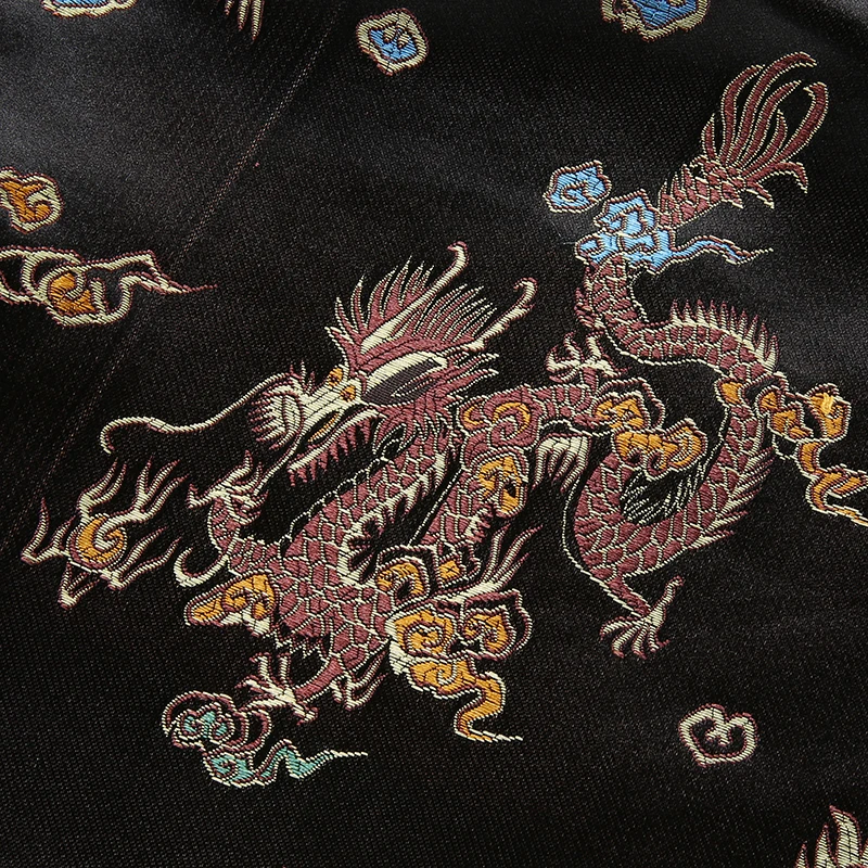 Sweetown Дракон печати юбки для женщин женские китайский стиль Faldas Mujer Moda 2018 модные, пикантные разделение Высокая талия линия Мини юбка осень