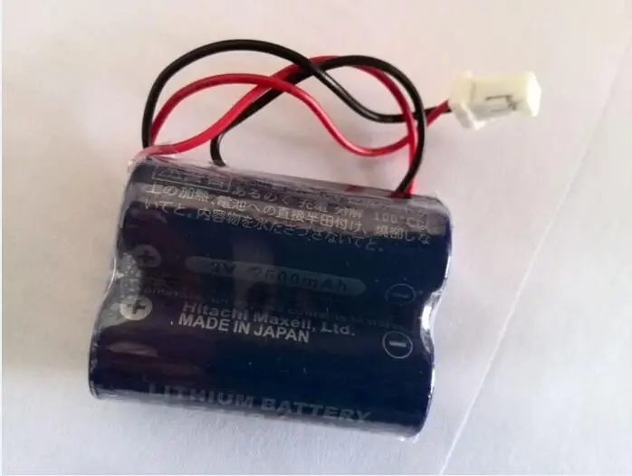 

5PCS/LOT New Genuine Maxell CR17450 3v CR17450(3v) 2 combination 2 CR17450 Battery PLC Batteries