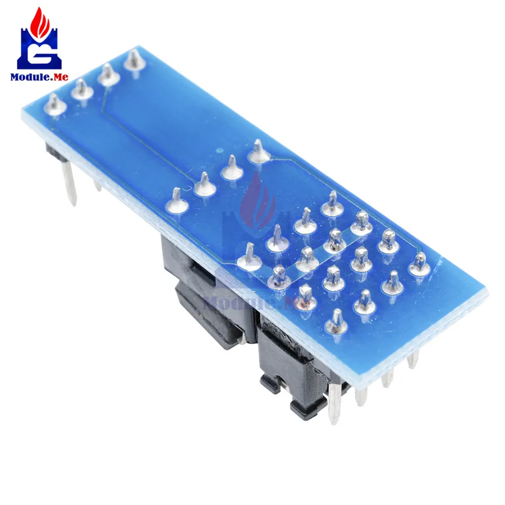 Новый AT24C256 I2C IIC интерфейс EEPROM модуль памяти 8P чип источник питания индикатор Pull Up