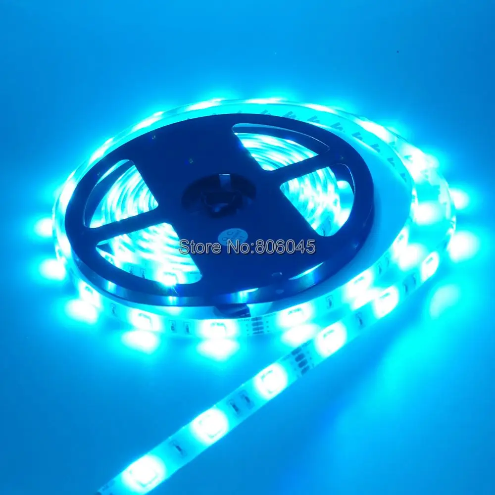 5 м 12 В DC SMD 5050 Светодиодная лента 30 светодиодов/м 150 светодиодов IP20 IP65