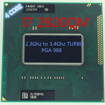 

intel Laptop cpu i7 2820qm laptop cpu 2.3Ghz to 3.4Ghz 8M SR012 PGA988 Turbo Boost support HM65 HM67 HM76 HM77 chipset 8 thread