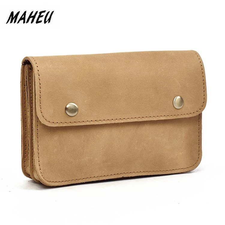 

MAHEU Fashionable 2019 New Day Clutch Bag Leather Men Male Ipad Cover For 14" Pad Phone Wallet Portable Designer File Bag