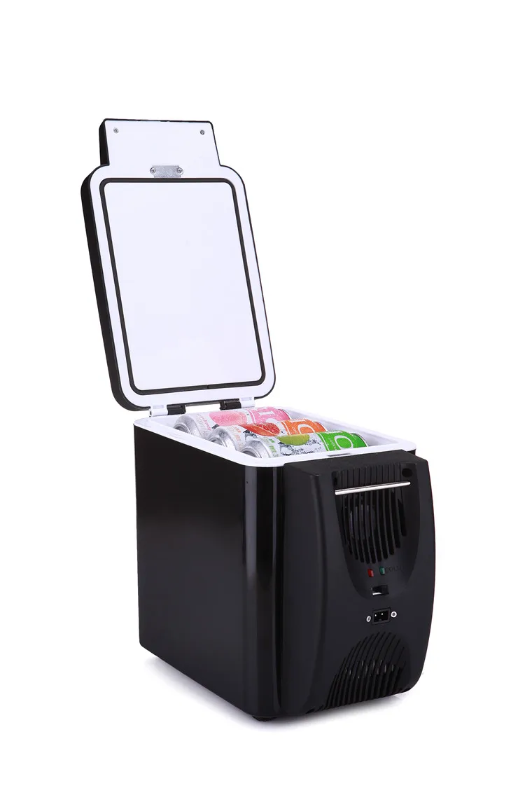 Portable Cooler Mini Fridge DC12V AC220V 8L Car Refrigerator Student Dormitory Cooling Box Touch Freezer Silent Car Fridge (10)